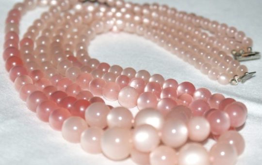 Lucite Moonglow beads